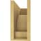 Ekena Millwork 6"W x 18"D x 12"H Classic Mediterranean Rough Cedar Woodgrain TimberThane Corbel, Primed Tan CORUR06X18X12MEDRCPR - alternate 5